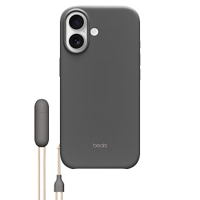 Apple Beats iPhone 17 Kickstand Case with MagSafe and Camera Control - Granite Gray Apple Beats iPhone 17 Kickstand Case with MagSafe and Camera Control - Granite Gray