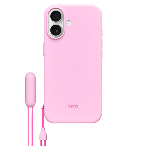 Apple Beats iPhone 17 Kickstand Case with MagSafe and Camera Control - Pebble Pink Apple Beats iPhone 17 Kickstand Case with MagSafe and Camera Control - Pebble Pink