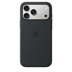 Apple iPhone 17 Pro Max Silicone Case with MagSafe – Black Apple iPhone 17 Pro Max Silicone Case with MagSafe – Black