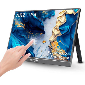 Arzopa A1T Touch Portable Monitor 15.6" IPS Full HD 1080p Metal Housing Dotykový Přenosný monitor Arzopa A1T Touch Portable Monitor 15.6" IPS Full HD 1080p Metal Housing Dotykový Přenosný monitor