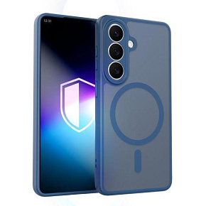 3mk ochranný kryt Misty MagCase Blue pro Samsung Galaxy S26 3mk ochranný kryt Misty MagCase Blue pro Samsung Galaxy S26