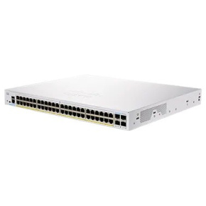 BAZAR - Cisco switch CBS250-48P-4X (48xGbE,4xSFP+,48xPoE+,370W) - REFRESH - Po opravě (Komplet)