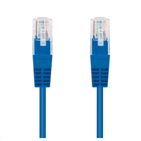 C-TECH kabel patchcord Cat5e, UTP, modrý, 5m