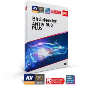 Bitdefender Antivirus Plus - 3PC na 1 rok - elektronická licence do emailu