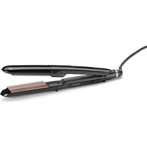 BaByliss ST493E Steam Smooth žehlička na vlasy, černá, parní systém, keramický povrch, 5 stupňů teploty BaByliss ST493E Steam Smooth žehlička na vlasy, černá, parní systém, keramický povrch, 5 stupňů teploty