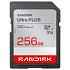 Sandisk Ultra PLUS SDXC karta 256GB UHS-I, V10, U1, C10, (200MB/s)