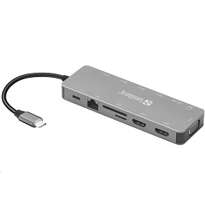 Sandberg USB-C 13-in-1 Travel Dock Sandberg USB-C 13-in-1 Travel Dock