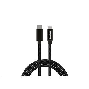 WG - Datový kabel Lightning na Type-C, 50 cm, černá WG - Datový kabel Lightning na Type-C, 50 cm, černá