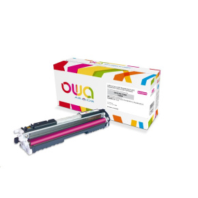 OWA Armor toner pro HP Laserjet Pro CP1025, Pro100 M175, Pro200 M275, 1000 Stran, CE313A, červená/magenta OWA Armor toner pro HP Laserjet Pro CP1025, Pro100 M175, Pro200 M275, 1000 Stran, CE313A, červená/magenta