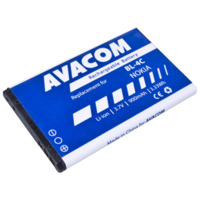 AVACOM baterie do mobilu Nokia 6300 Li-Ion 3,7V 900mAh (náhrada BL-4C) AVACOM baterie do mobilu Nokia 6300 Li-Ion 3,7V 900mAh (náhrada BL-4C)
