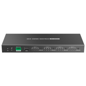 PremiumCord HDMI2.0 matrix switch 4:4 , rozlišení 4K@60Hz, HDR YUV4:4:4 PremiumCord HDMI2.0 matrix switch 4:4 , rozlišení 4K@60Hz, HDR YUV4:4:4