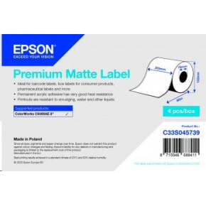 Epson label roll, normal paper Epson label roll, normal paper
