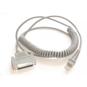 Datalogic RS-232, 25P, Female, Coiled, CAB-363, 1,8m Datalogic RS-232, 25P, Female, Coiled, CAB-363, 1,8m