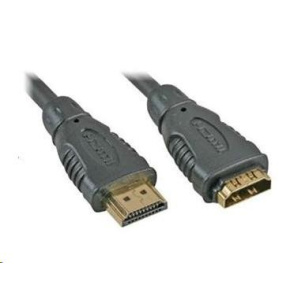PREMIUMCORD Kabel prodlužovací HDMI - HDMI 10m, zlacené konektory