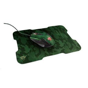 TRUST herní Myš s podložkou GXT 781 Rixa Camo Gaming Mouse & Mouse Pad TRUST herní Myš s podložkou GXT 781 Rixa Camo Gaming Mouse & Mouse Pad