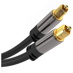PremiumCord Kabel Toslink M/M, 6mm, 2m, černá PremiumCord Kabel Toslink M/M, 6mm, 2m, černá