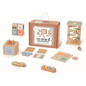 Sada montessori hraček pro děti od 1 roku (13–?18 měsíců) - edukativní box Sada montessori hraček pro děti od 1 roku (13–?18 měsíců) - edukativní box