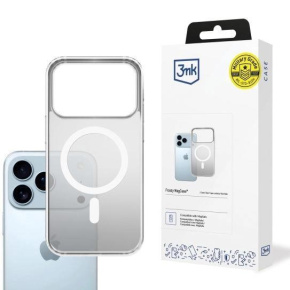 3mk ochranný kryt Frosty MagCase White pro Apple iPhone 17 Pro Max 3mk ochranný kryt Frosty MagCase White pro Apple iPhone 17 Pro Max