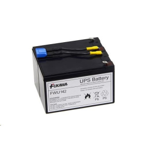 Baterie - FUKAWA FWU-142 náhradní set baterií za APCRBC142 (12V/9Ah, 2ks) Baterie - FUKAWA FWU-142 náhradní set baterií za APCRBC142 (12V/9Ah, 2ks)