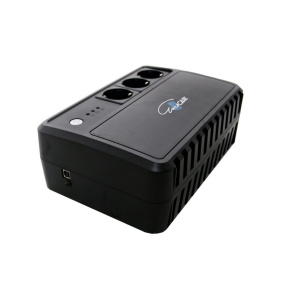 EUROCASE UPS EA200PRO+ 600VA pure sine wave (3x zásuvka) EUROCASE UPS EA200PRO+ 600VA pure sine wave (3x zásuvka)