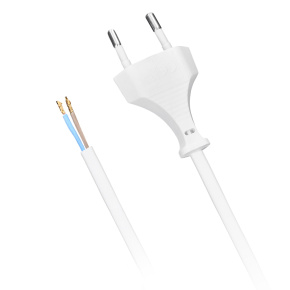 Solight flexo šňůra, 2x 0,75mm2, bílá, plochá, 5m Solight flexo šňůra, 2x 0,75mm2, bílá, plochá, 5m