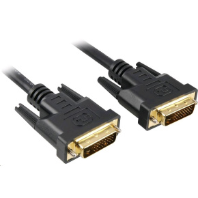 PREMIUMCORD Kabel DVI - DVI propojovací 10m (DVI-D, M/M, dual link) PREMIUMCORD Kabel DVI - DVI propojovací 10m (DVI-D, M/M, dual link)