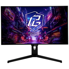ASROCK LCD - 27" Gaming monitor PGO27QFS, OLED, 2560 x 1440 QHD, 240Hz, 1.5M:1, 275cd/m2, 0.03ms, 2xHDMI, 2xDP