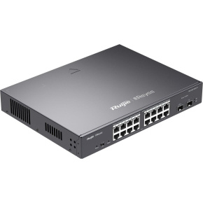 Reyee RG-ES218GC-P Smart mananged PoE switch, 16x PoE, 2x SFP Reyee RG-ES218GC-P Smart mananged PoE switch, 16x PoE, 2x SFP