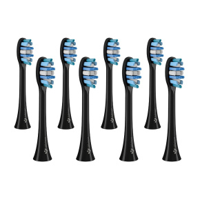 TrueLife SonicBrush Clean-series heads Whiten black 8 pack TrueLife SonicBrush Clean-series heads Whiten black 8 pack