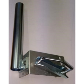 Držák antény na stožár pro NanoStation s náklonem, galvanický zinek, délka 7cm Držák antény na stožár pro NanoStation s náklonem, galvanický zinek, délka 7cm