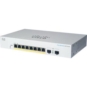 Cisco switch CBS220-8FP-E-2G (8xGbE,2xSFP, 8xPoE+,130W,fanless) - REFRESH Cisco switch CBS220-8FP-E-2G (8xGbE,2xSFP, 8xPoE+,130W,fanless) - REFRESH