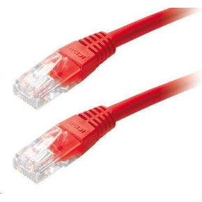 XtendLan patch kabel Cat6, UTP - 3m, červený