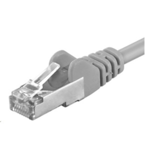 PREMIUMCORD Patch kabel CAT6a S-FTP, RJ45-RJ45, AWG 26/7 0,5m šedá PREMIUMCORD Patch kabel CAT6a S-FTP, RJ45-RJ45, AWG 26/7 0,5m šedá