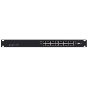 UBNT EdgeSwitch ES-24-250W [26Gbps, 250W, aktivní (802.3af/at) i pasivní (24V) PoE, 2xSFP, L2/L3]