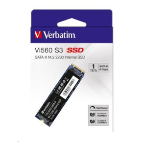 VERBATIM SSD Vi560 S3 M.2 256GB SATA III, W 520/ R 470MB/s
