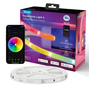 Govee WiFi RGBICW Smart PRO LED pásek 3m Matter - extra odolný Govee WiFi RGBICW Smart PRO LED pásek 3m Matter - extra odolný