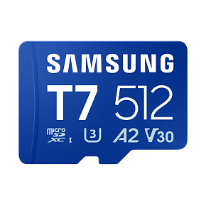Samsung micro SD karta T7 -  512GB + USB adaptér
