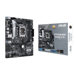 ASUS MB Sc LGA1700 PRIME H610M-A DDR4-CSM, Intel H610, 2xDDR4, 1xDP, 1xHDMI, 1xVGA, mATX ASUS MB Sc LGA1700 PRIME H610M-A DDR4-CSM, Intel H610, 2xDDR4, 1xDP, 1xHDMI, 1xVGA, mATX