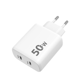 WG - Síťová nabíječka 2x USB-C 50W, 1x USB-C PD 30W + 1x USB-C PD 20W, bílá WG - Síťová nabíječka 2x USB-C 50W, 1x USB-C PD 30W + 1x USB-C PD 20W, bílá