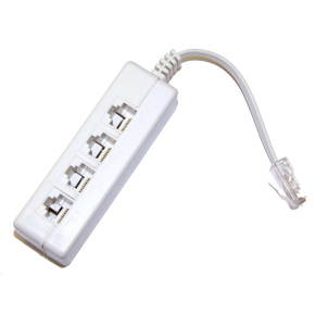 Rozčtyřka RJ45, 1x8p8c/4x8p2c - telefonní Rozčtyřka RJ45, 1x8p8c/4x8p2c - telefonní