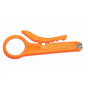 Univerzální stripovací nástroj pro UTP/FTP kabely s terminátorem 110 Univerzální stripovací nástroj pro UTP/FTP kabely s terminátorem 110