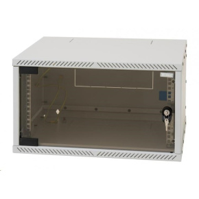 TRITON 19" jednodílný rozvaděč 9U/400mm, černý, rozložený flatpack TRITON 19" jednodílný rozvaděč 9U/400mm, černý, rozložený flatpack