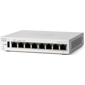 Cisco Catalyst switch C1200-8T-D (8xGbE,1xPoE-in,fanless) Cisco Catalyst switch C1200-8T-D (8xGbE,1xPoE-in,fanless)