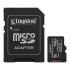 Kingston MicroSDXC karta 512GB Canvas Select Plus, U3, V30, A1, SD Adaptér