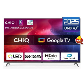 CHiQ U43QM9G TV 43", UHD QLED  Google TV-demo CHiQ U43QM9G TV 43", UHD QLED  Google TV-demo
