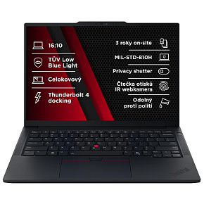 LENOVO NTB ThinkPad E14 G7 - Ultra5 228V,14" WUXGA,32GB,512SSD,FHD+IRcam,W11P