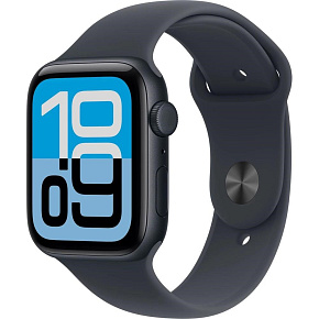 Apple Watch SE 3 GPS + Cellular 44mm Midnight Aluminium Case with Midnight Sport Band - S/M