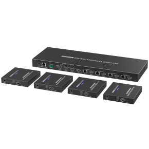 PREMIUMCORD HDMI2.0 Matrix Extender Switch 4:4 , rozlišení 4K@60Hz, HDR YUV4:4:4 PREMIUMCORD HDMI2.0 Matrix Extender Switch 4:4 , rozlišení 4K@60Hz, HDR YUV4:4:4