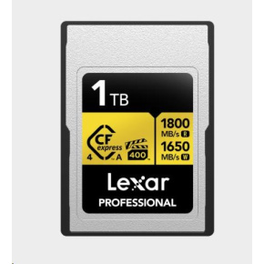 Lexar CFexpress 4.0 Pro Gold, VPG400, R1800/W1650 (Type A) 1TB