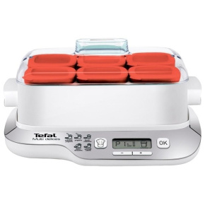 Tefal YG660 jogurtovač, 600 W, 6 nádob, bílá Tefal YG660 jogurtovač, 600 W, 6 nádob, bílá